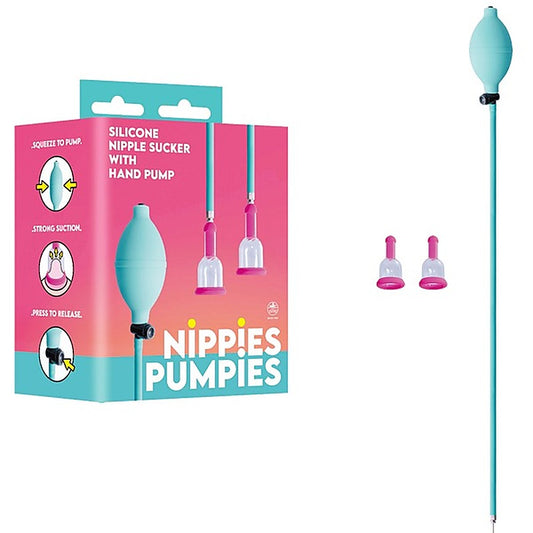 Nanma Nippies Pumpies Silicone Nipple Sucker - Breast and Nipple Toys