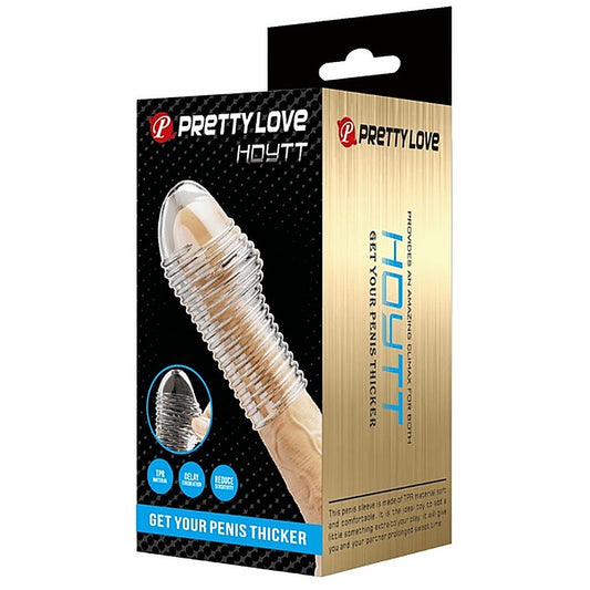 Baile Hoytt Realistic Penis Extender Sleeve - Penis Sleeves and Extenders