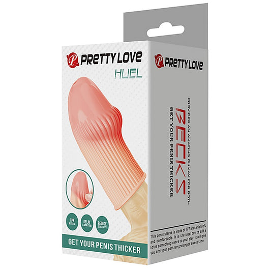 Baile Huel TPR Material Penis Extender Sleeve - Penis Sleeves and Extenders