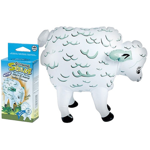 Storming Stella Mini Blow-up Sheep by NANMA - Party Gifts and Novelties