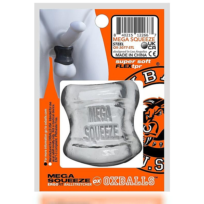 Mega Squeeze Ergofit Ball Stretcher by Oxballs - Ball and Cock Toys