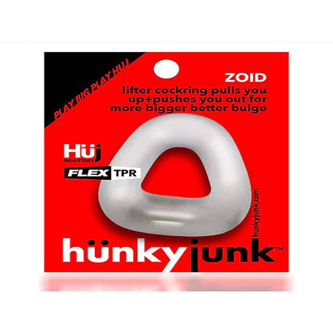 Zoid Trapezoid Lifter Stretchy Cock Ring by Hunkyjunk - Stretchy Cock Rings