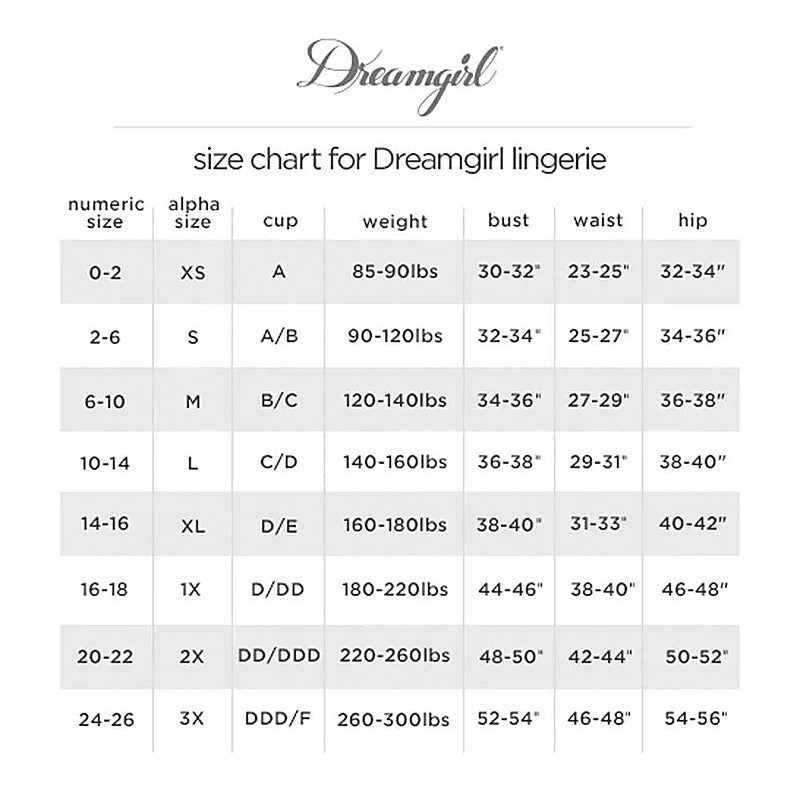 Lace Up Sexy Womens Panty by Dream Girl Lingerie - G-Strings, Panties and Shorts