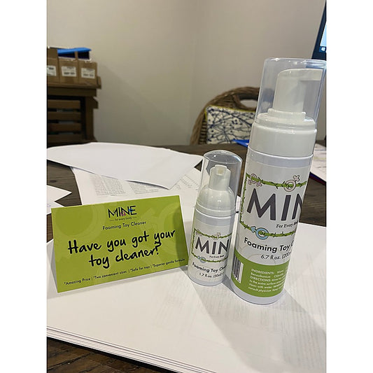 Mine Foaming Anti Bacterial Adult Toy Cleaner 50 ml - Adult Toy Cleaner
