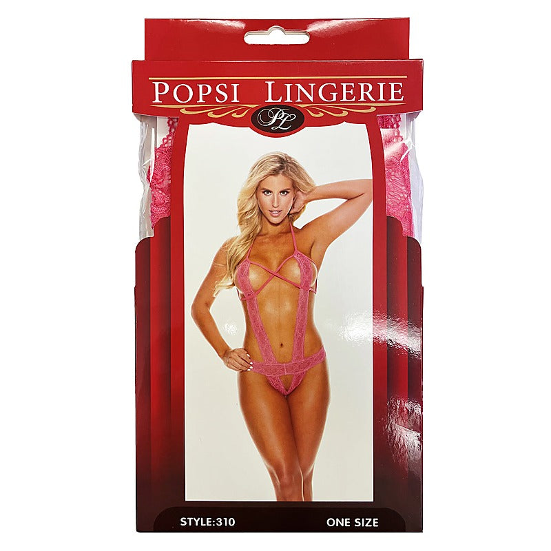 Sling Lace Sexy Womens Teddy OS by Popsi Lingerie - Teddies and Bodysuits