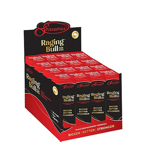 Sensuous Raging Bull Male Penis Enhancement Cream 100ml - Delay and Excite Sprays