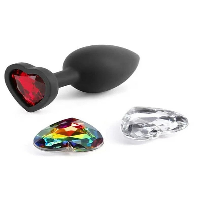 Glams Xchange Heart Shape Butt Plug by NS Novelties - Butt Plugs