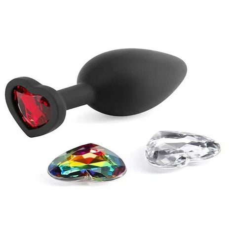 Glams Xchange Heart Shape Butt Plug by NS Novelties - Butt Plugs