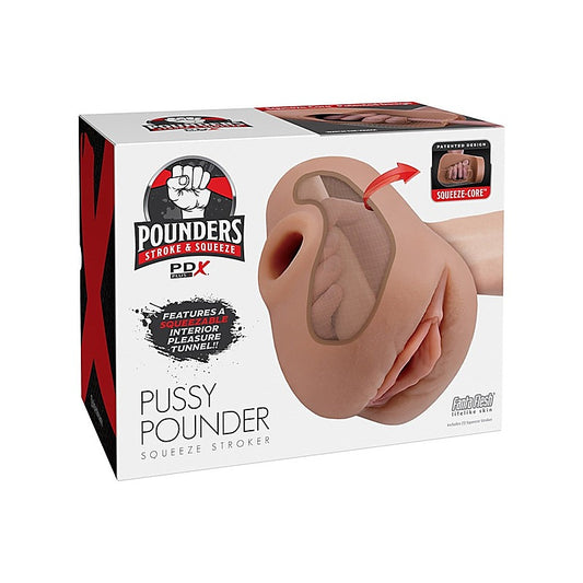 PDX Plus Pussy Pounder Male Squeeze Stroker - Masturbators and Strokers