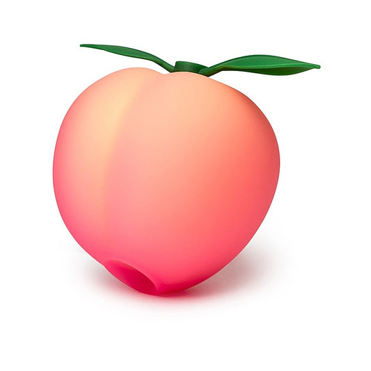 Love Honey Romp Peach Air Pulse Clitoral Vibrator - Clit Ticklers and Pulsators