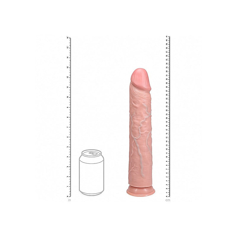 Shots Toys REALROCK Extra Long Realistic Dong Flesh - Realistic Dildos
