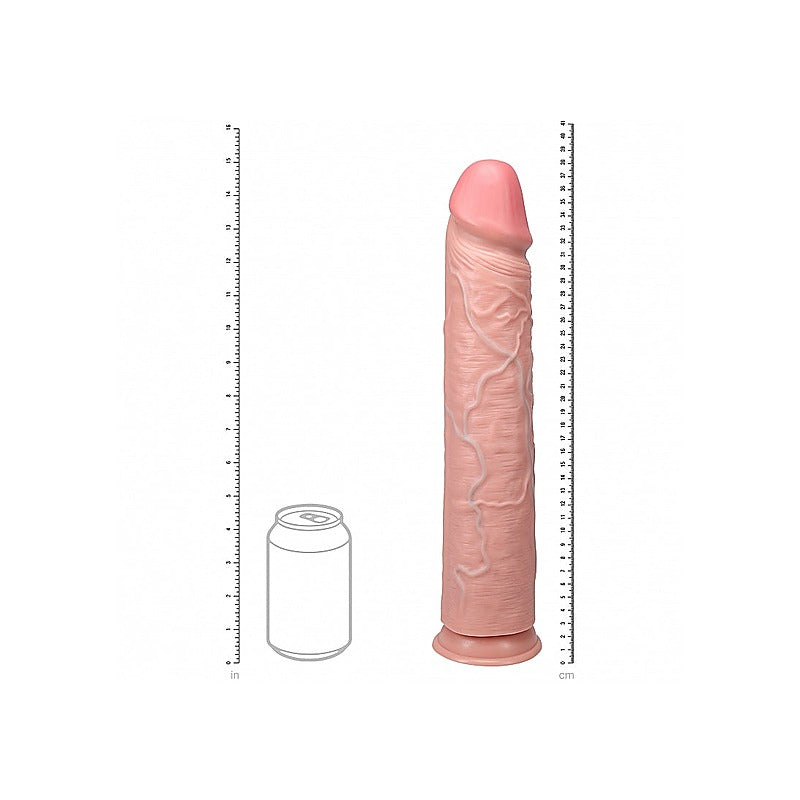 Shots Toys REALROCK Extra Long Realistic Dong Flesh - Realistic Dildos