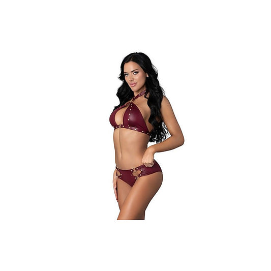 Magic Silk Juno Jewel Two Piece Fetish Bra and Panty Set - Her Fetish