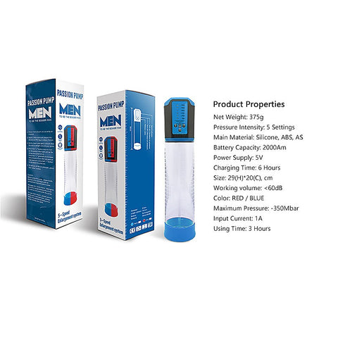 Shenzhen Canwin MEN Intelligent Automatic Penis Pump - Penis Pumps And Stretchers