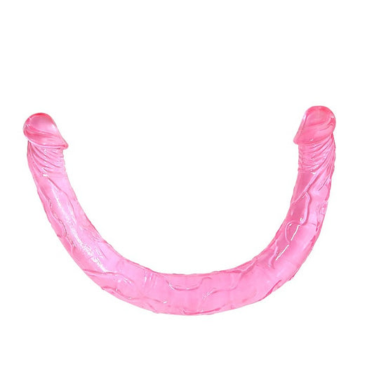 Dual Ended Waterproof Realistic TPR Dildo by Baile - Double Ender