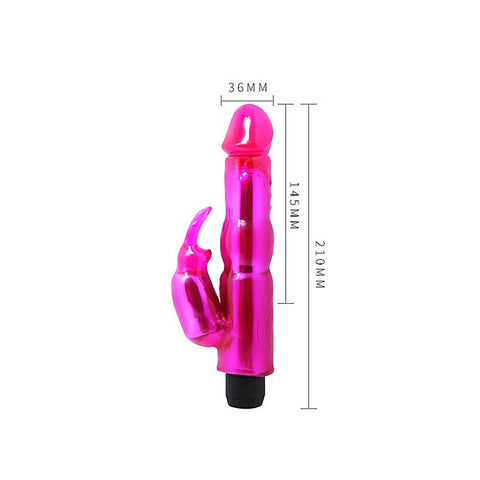 Baile Solid Jelly Feel Multi Function Rabbit Vibrator - Rabbit Vibrators