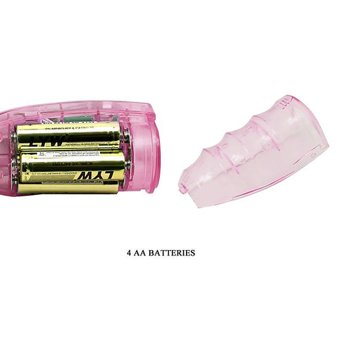 Baile Multi Functions Rabbit Ear Rotating Vibrator - Rabbit Vibrators