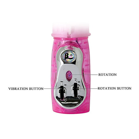 Baile Thrusting Multi Functions Classic Rabbit Vibrator - Rabbit Vibrators