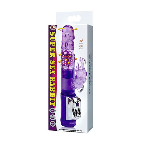 Baile Beaded and Bulbous Shaft Rabbit Massager - Rabbit Vibrators