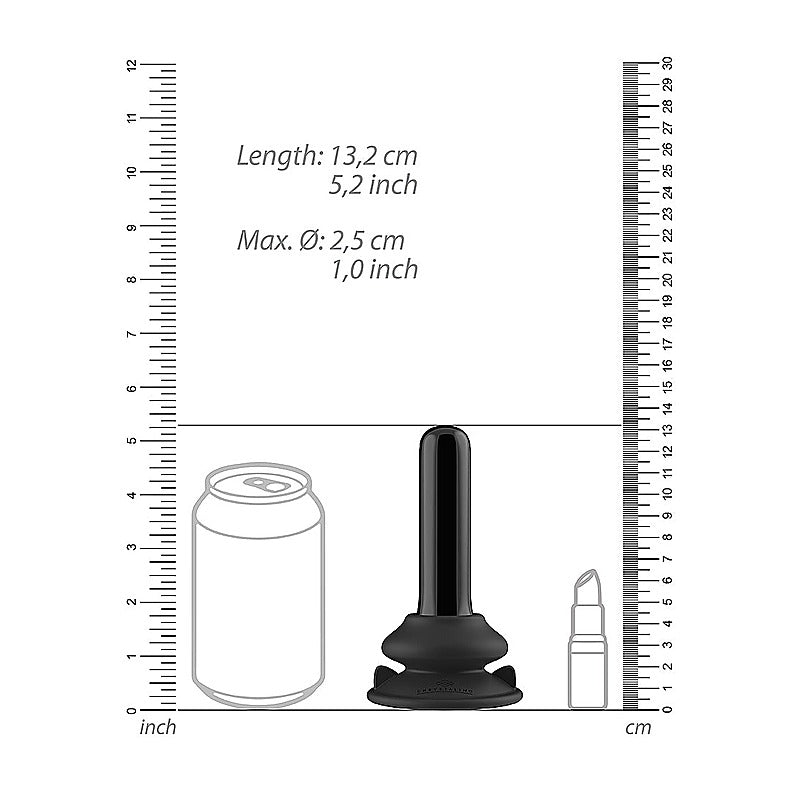 Shots Thumby 10 Functions Personal Glass Massager - Glass Sex Toys