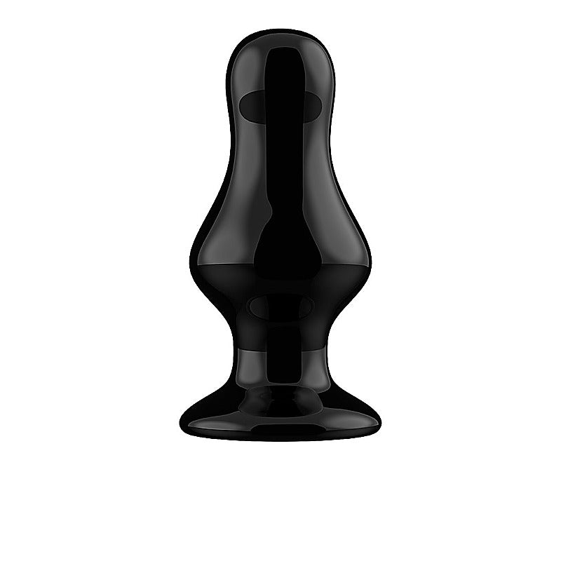 Shots Missy Glass Vibrator With Suction Cup and Remote - Glass Sex Toys
