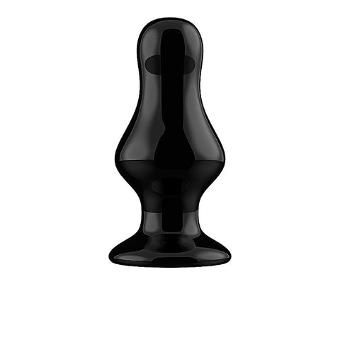 Shots Missy Glass Vibrator With Suction Cup and Remote - Glass Sex Toys