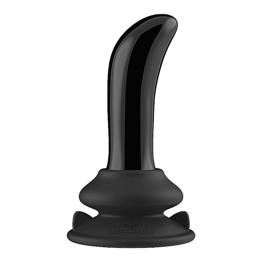 Shots Prickly Rechargeable 10 Functions Glass Vibrator - Glass Sex Toys