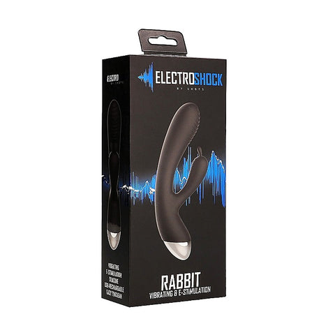 Shots Toys Electro Shock Rabbit Shape Multi Speed Vibrator - Rabbit Vibrators