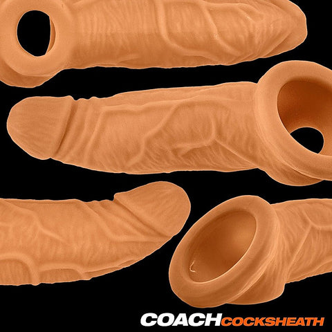Coach Skinz Peachy Mens Cock Sheath by Oxballs - Penis Sleeves and Extenders