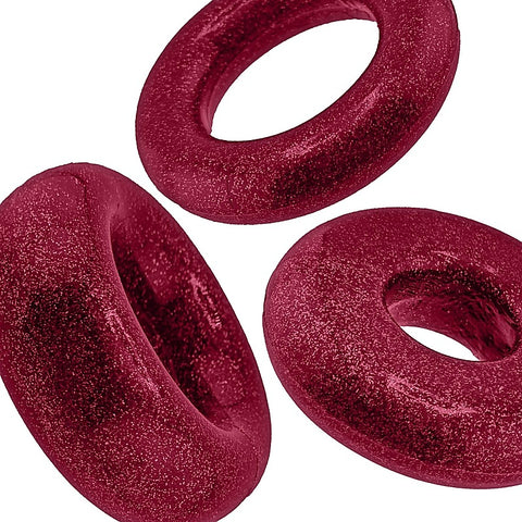 Oxballs Cockpack Multi Design 3 Piece Cock Ring Set - Cock Ring Sets