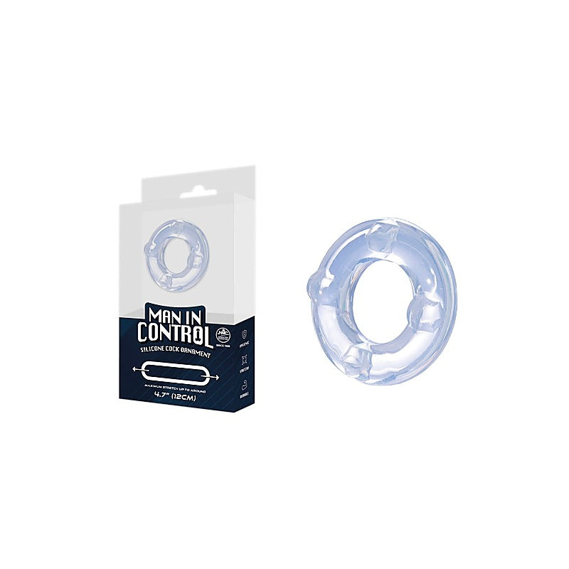 Oxballs Man In Control Silicone Stretchy Cock Rings - Cock Rings