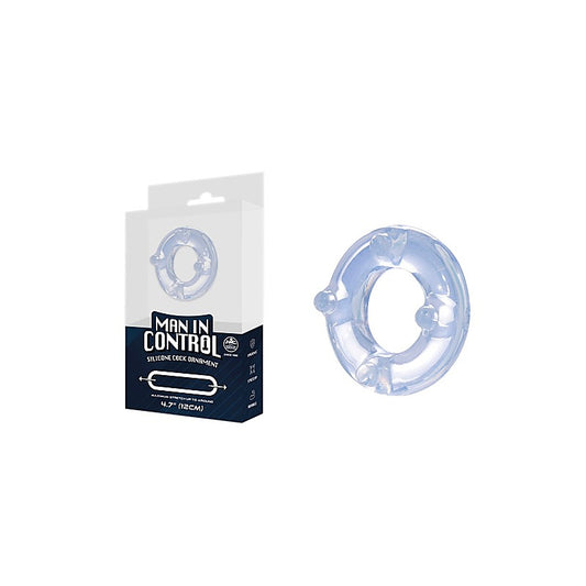 Oxballs Man In Control 12 cm Stretchy Silicone Cock Ring - Cock Rings