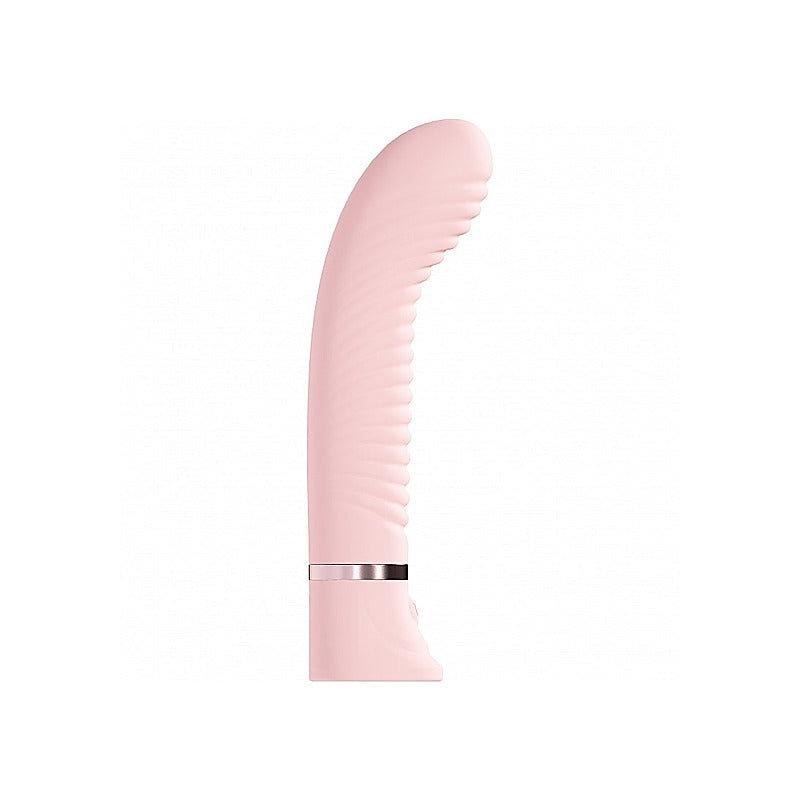 Loveline Divine 10 Functions Ribbed G-spot Vibrator - G-Spot Vibrators
