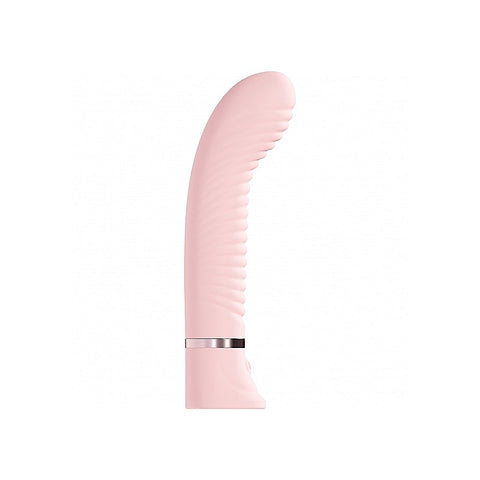 Loveline Divine 10 Functions Ribbed G-spot Vibrator - G-Spot Vibrators