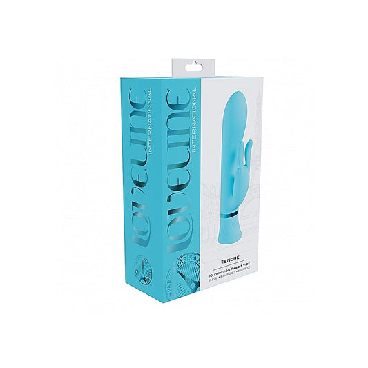 Shots Loveline Tendre 10 Function Silicone Rabbit Vibe - G-Spot Vibrators