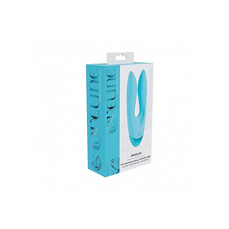 Loveline Amour 10 Function Dual Motor Clitoral Vibe - Clit Ticklers and Pulsators