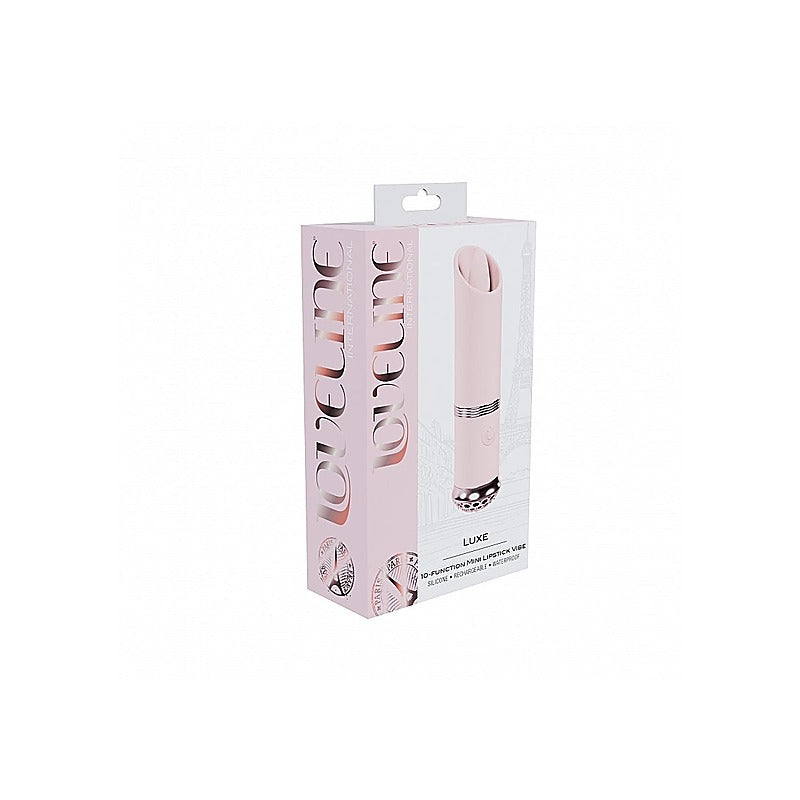 Shots Loveline Luxe 10 Functions Mini Lipstick Vibrator - Mini & Slim Vibrators