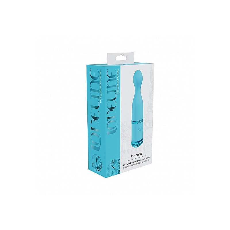 Shots Loveline Finesse 10 Functions Ball Tip Clitoral Vibe - Clit Ticklers and Pulsators
