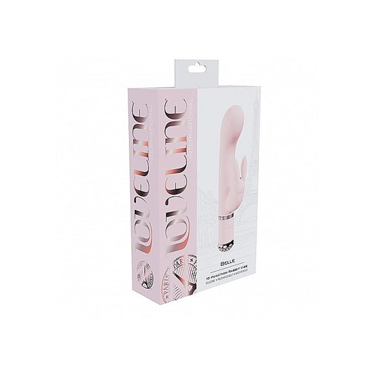 Shots Loveline Belle 10 Functions Rabbit Shape Massager - Rabbit Vibrators