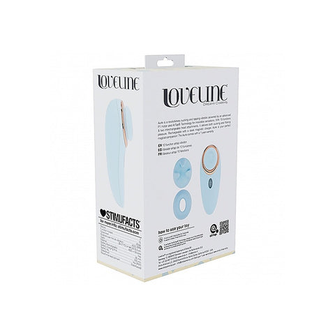 Loveline Aurie AirTapTech Rechargeable Clitoral Vibe - Clit Ticklers and Pulsators