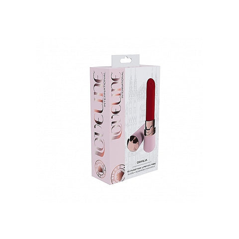 Shots Loveline Dahlia 10 Function Lipstick Vibrator - Personal Massagers