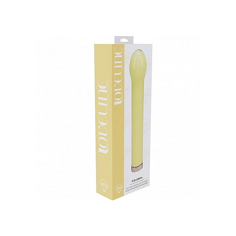 Shots Loveline Celestia Rechargeable Glass Bulb Tip Vibrator - Glass Sex Toys