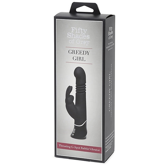 Fifty Shades of Grey Greedy Girl Thrusting G-Spot Rabbit Vibe - Rabbit Vibrators