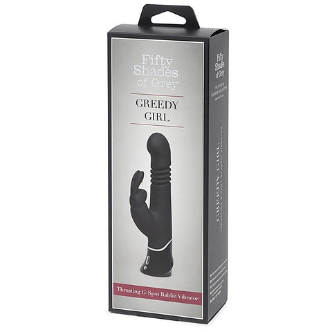 Fifty Shades of Grey Greedy Girl Thrusting G-Spot Rabbit Vibe - Rabbit Vibrators