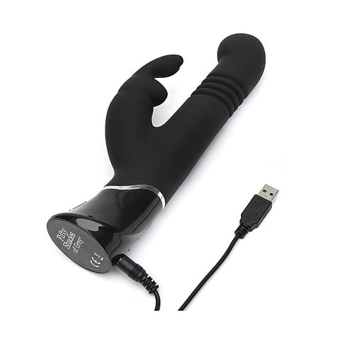 Fifty Shades of Grey Greedy Girl Thrusting G-Spot Rabbit Vibe - Rabbit Vibrators