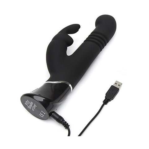 Fifty Shades of Grey Greedy Girl Thrusting G-Spot Rabbit Vibe - Rabbit Vibrators