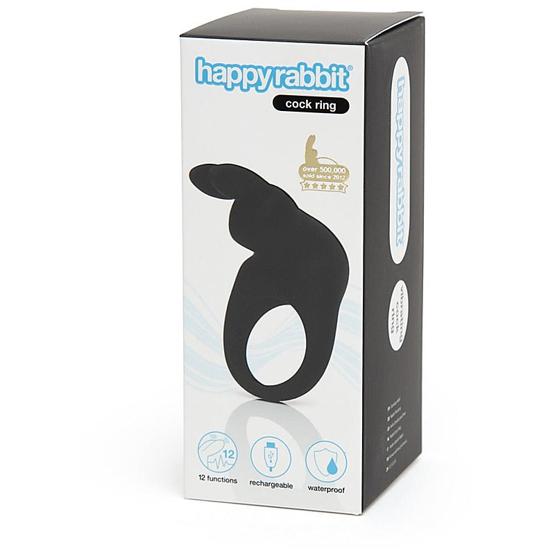 Love Honey Happy Rabbit Rechargeable Rabbit Cock Ring - Vibrating Cock Rings