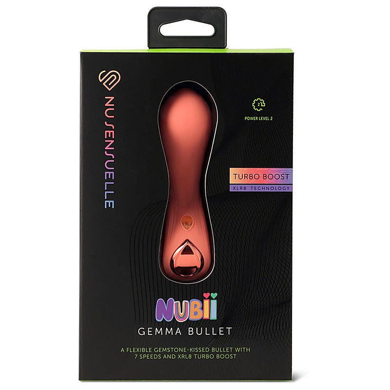 Gemma Nubii Flexible Bullet Massager by Nu Sensuelle - Bullet Vibrators