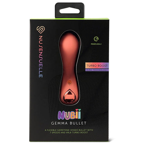 Gemma Nubii Flexible Bullet Massager by Nu Sensuelle - Bullet Vibrators