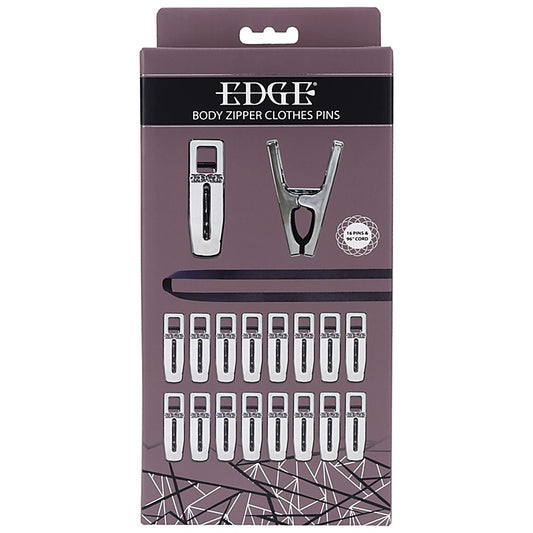 Sportsheets Edge Body Zipper Clothes Pins - Her Fetish